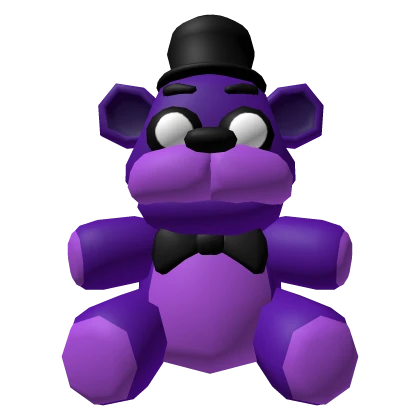 Purple Freddy Bear Backpack