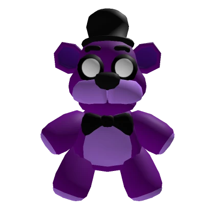 Purple Freddy Bear 