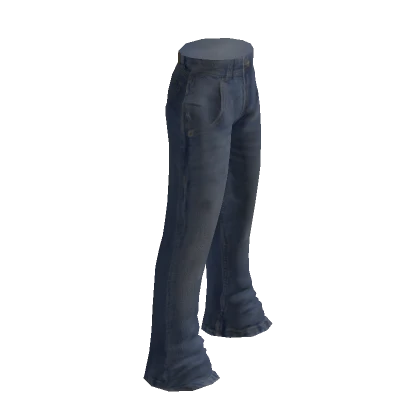 y2k slouch jeans dark blue