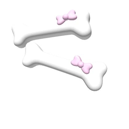 Cute kawaii bone w/ bow