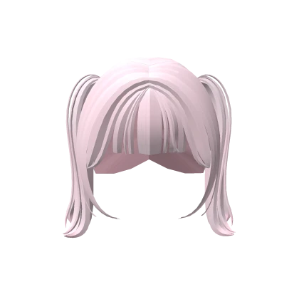 ꒰♡꒱ kawaii pink anime pigtails