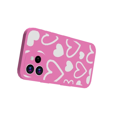 Valentines Phone - Pink (Hand)