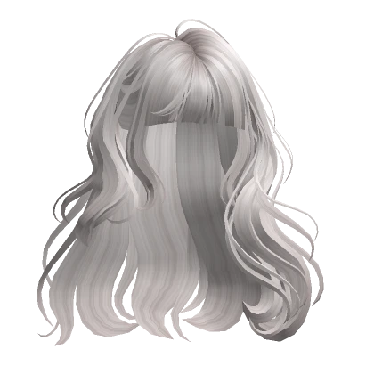 Adorable Long Wavy Hair(Silver)