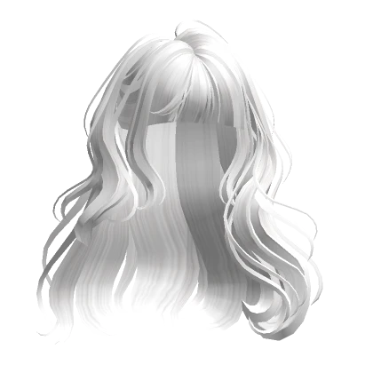 Adorable Long Wavy Hair(White)