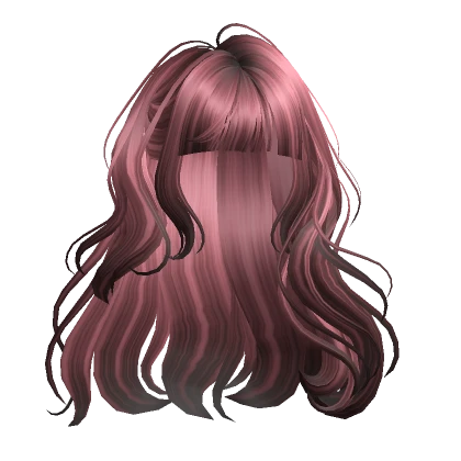 Adorable Long Wavy Hair(Pink Ombre)