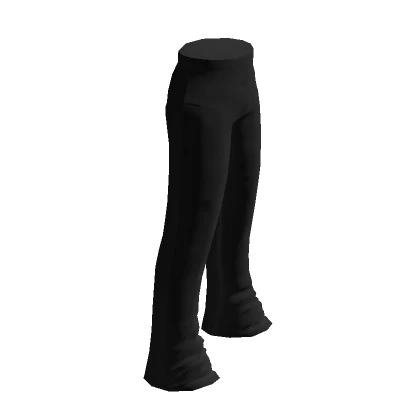 Y2k slouch joggers black