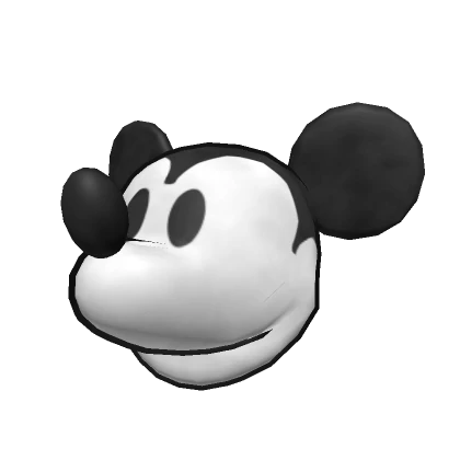 Steamboat Willie Mouse (Without Hat)