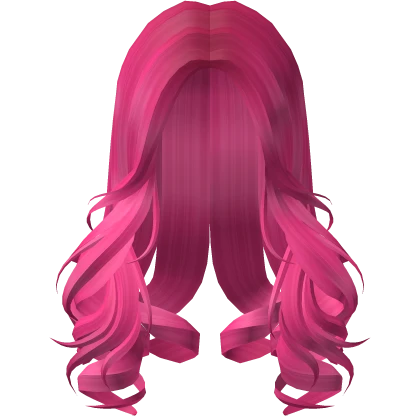 Soft Siren Curls in Hot Pink