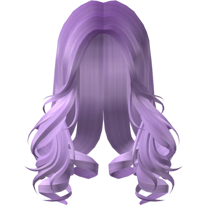 Soft Siren Curls in Light Purple
