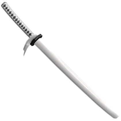 White Anime Katana