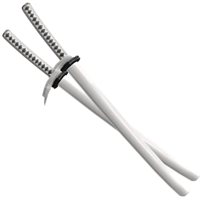 White Katana Set