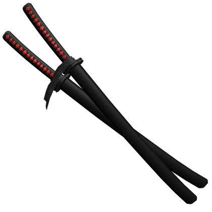 Red Katana Set