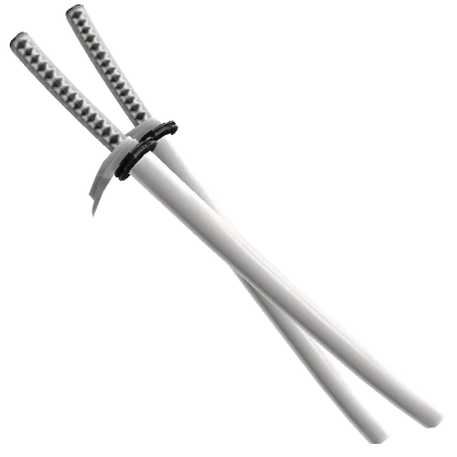 White Katana Set