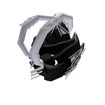 White Right Cyber Bat Shoulder Guard