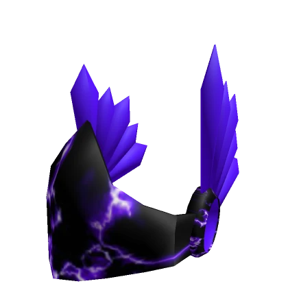 Purple Lightning Helm