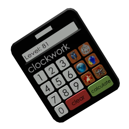 Clockwork's Calculator
