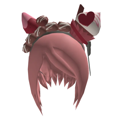 Pink Strawberry Chocolate Anime Hair Naruto