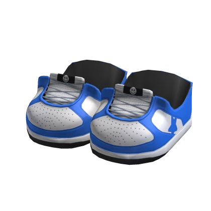 blue sneaker shoes