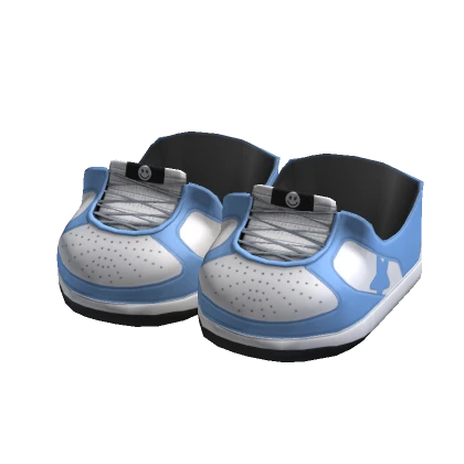 light blue sneaker shoes