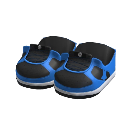 blue sneaker shoes