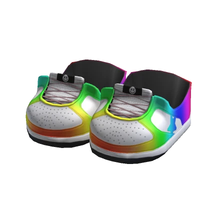 rainbow sneaker shoes