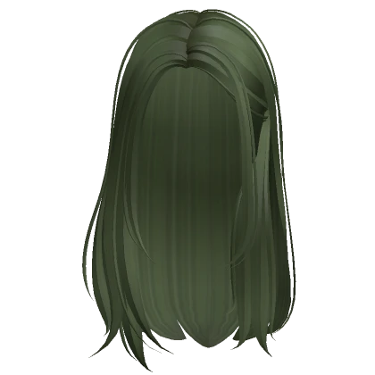 Soft Preppy Lush Girl Hair (Dark Green)