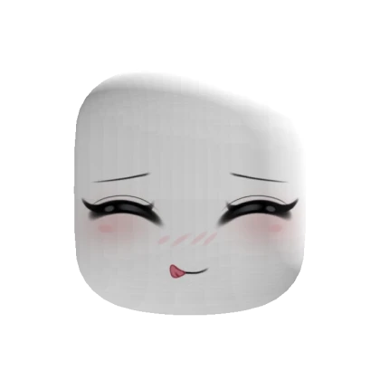 Cute Chibi Tasty Blush Makeup Face