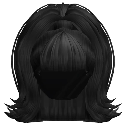 Ru's Drag Ponytail in Black