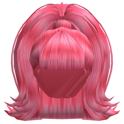 Ru's Drag Ponytail in Hot Pink