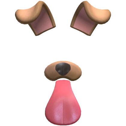 dog filter with tongue