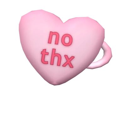 જ⁀➴💘 valentines candy heart hairpin (pink)