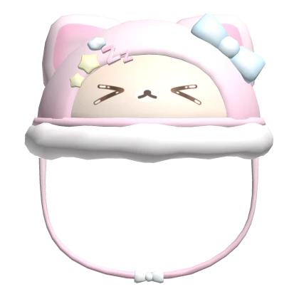 ♡ kawaii sleeping kitty hat 