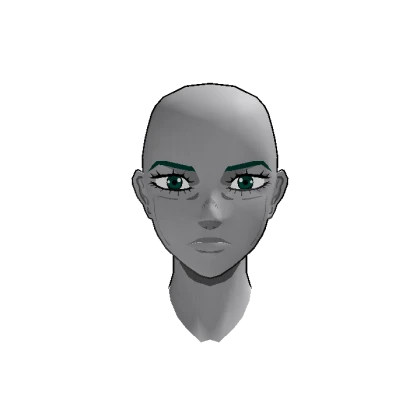 Green Blue Eyes Bizarre Head V1.5