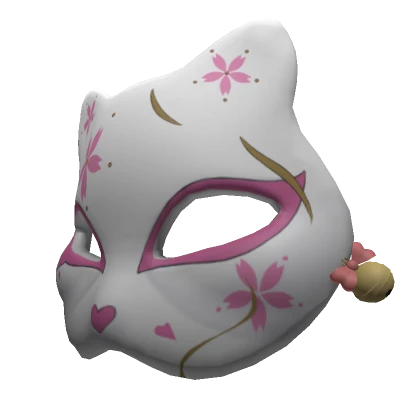 Pink Kitsune Mask