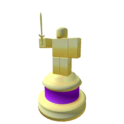 Gold Bloxxer Award Statue