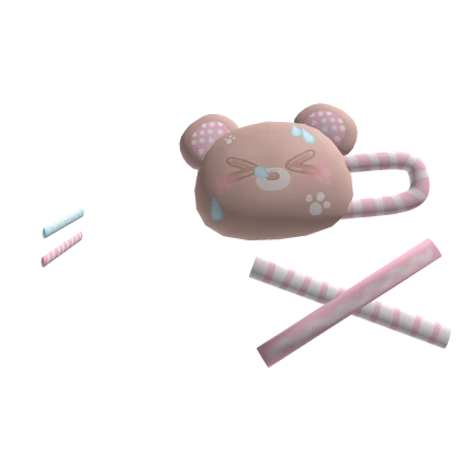 ୨♡୧ cute bear hairclips