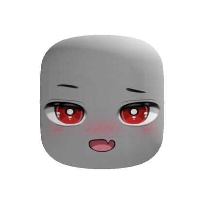 Happy Chibi Anime Blush Cute Makeup Face