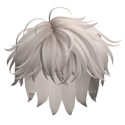 Messy Anime Hair in Ash