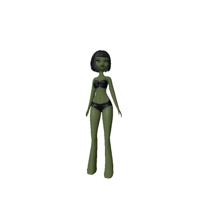 [⌛] Stylish Girl Doll Body | Green Edition