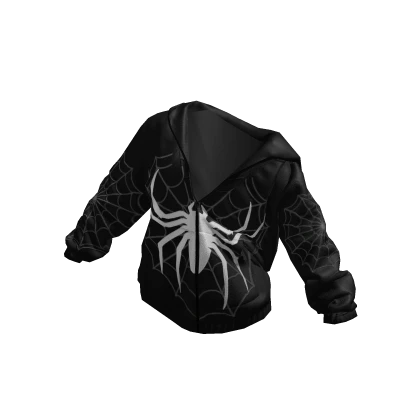 Y2K Black Spider Hoodie