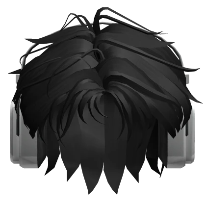 Short Stylish Hair w/ Headphones in Black