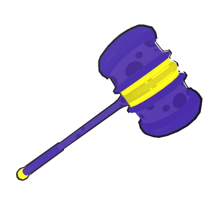 Purple Sponge Hammer