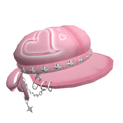 Y2k Valentines Sweetsoul Beret (Pink)