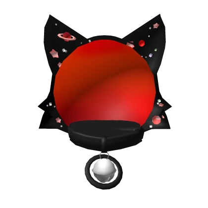 Red Space Kitty Helm