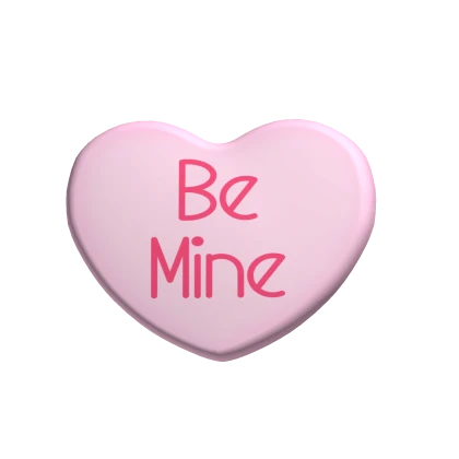 Sweet heart Candy hair clip ( be mine )