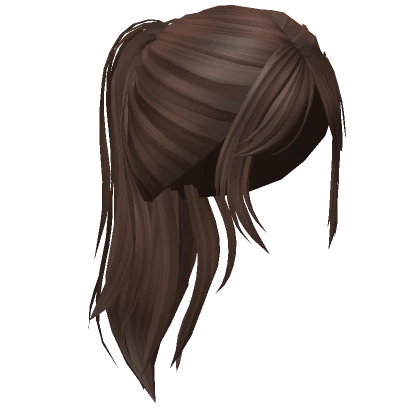 Messy Grunge Ponytail (Brown)