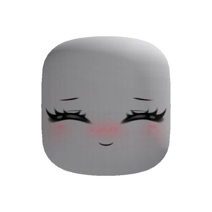 Happy Chibi Anime Blush Cute Makeup Face