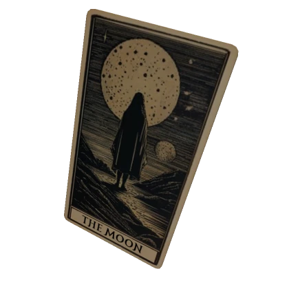 The Moon Tarot Card