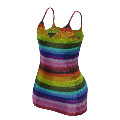 ☆ iconic rainbow dress