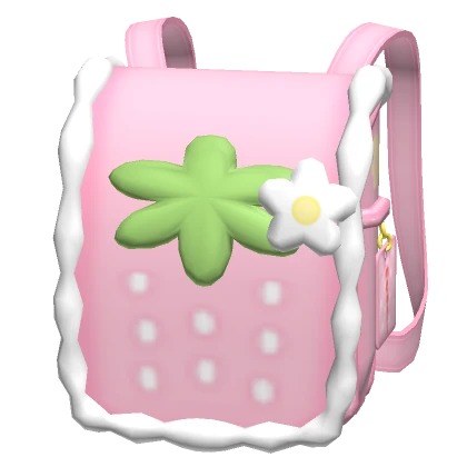 ♡ kawaii pink strawberry school backpack 3.0